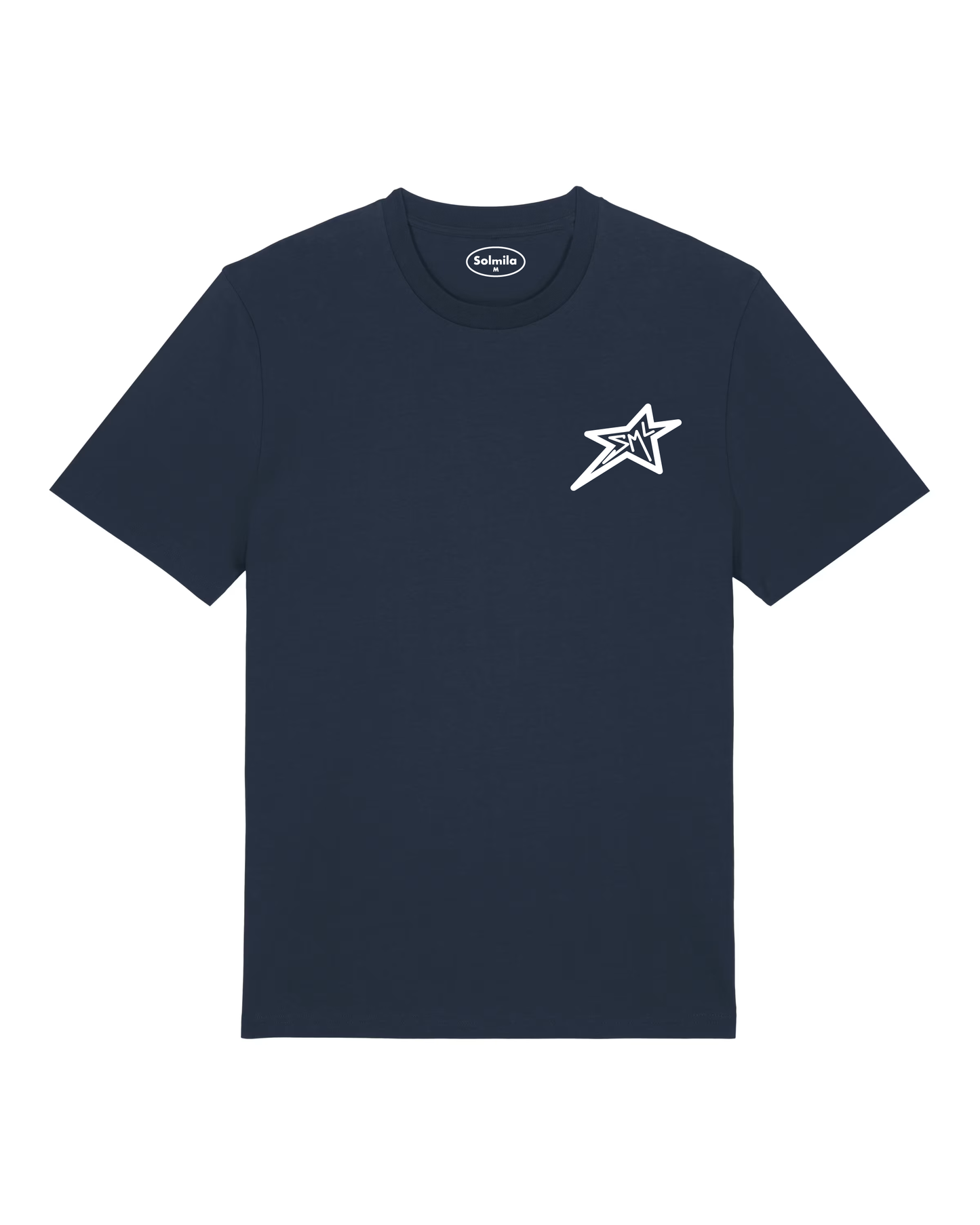 T-shirt bleu foncé